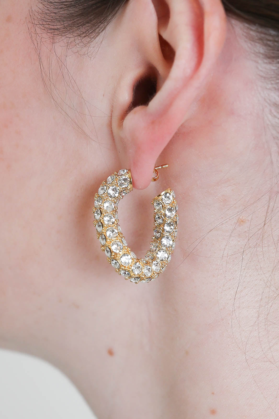 Isabel Marant, Ohrringe Hoops in Transparent