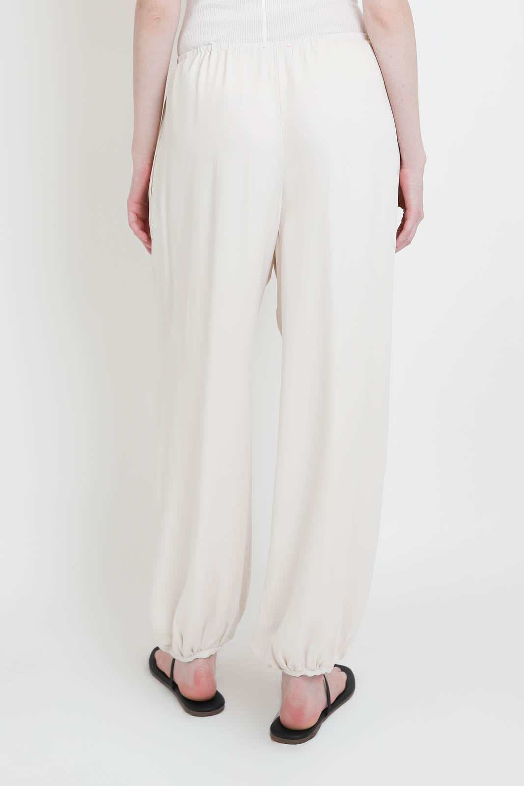 Forte-Forte, Hose Mixed Silk in Avorio