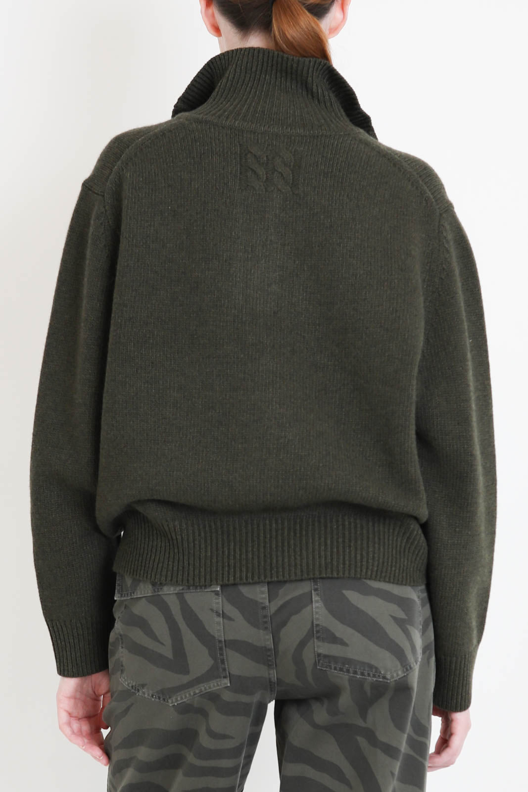 Pullover Renata in Dark Pine Melange
