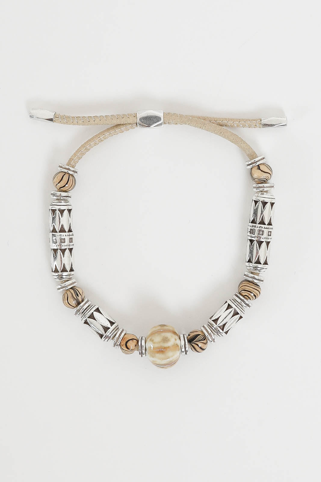 Isabel Marant, Armband Janis in Beige/Silver