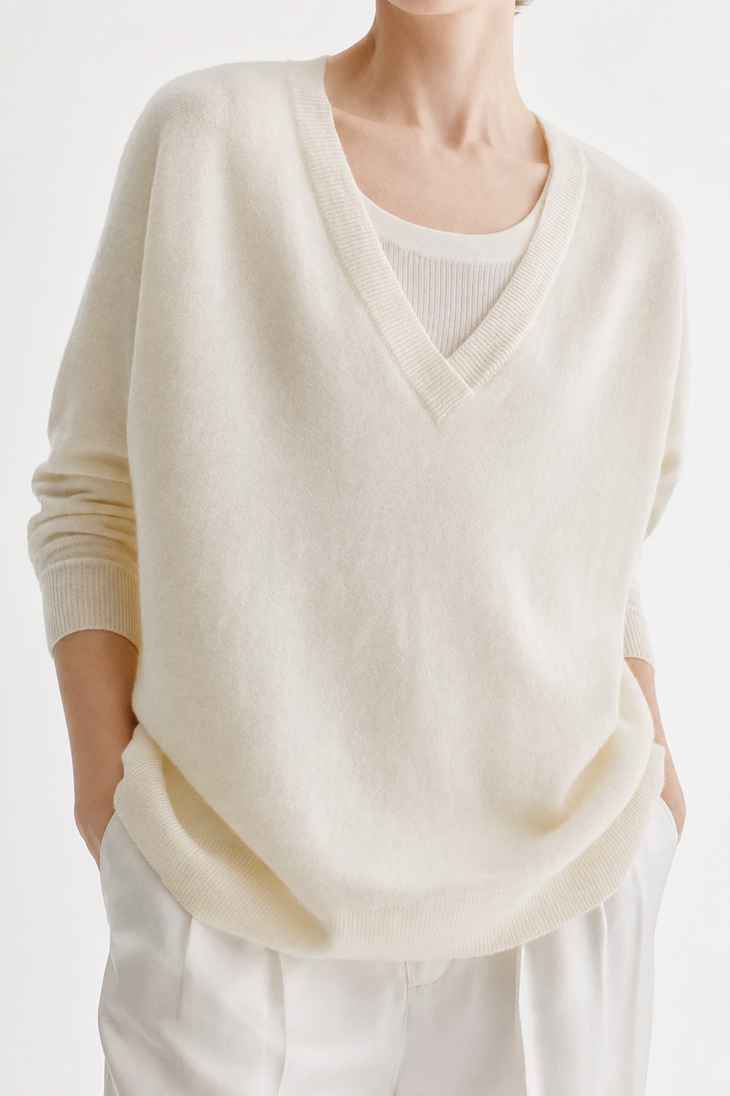 Lisa Yang, Pullover Kenny in Cream