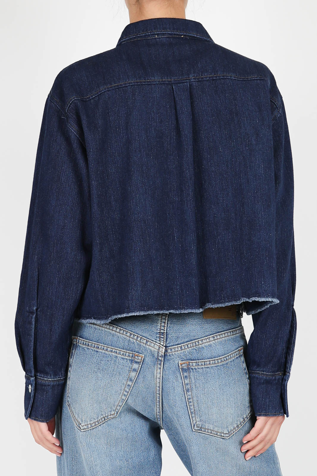 Bluse Calvary in Indigo