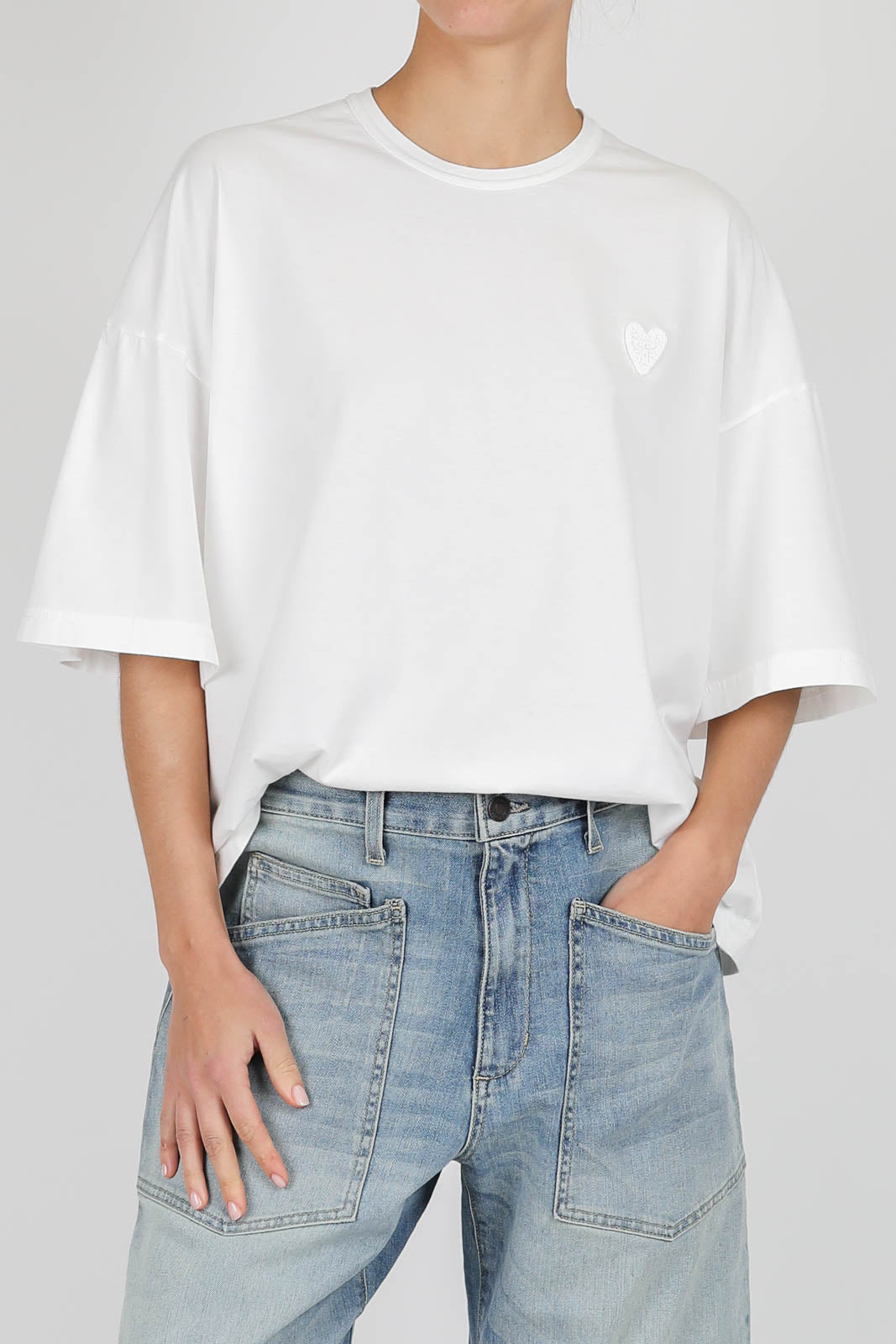 T-Shirt Essential in Bianco