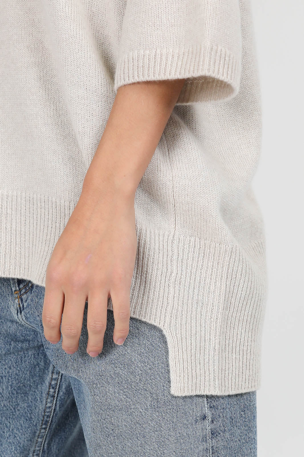 Pullover Camille in Oyster