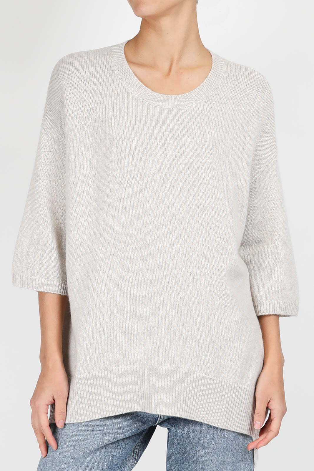 Pullover Camille in Oyster