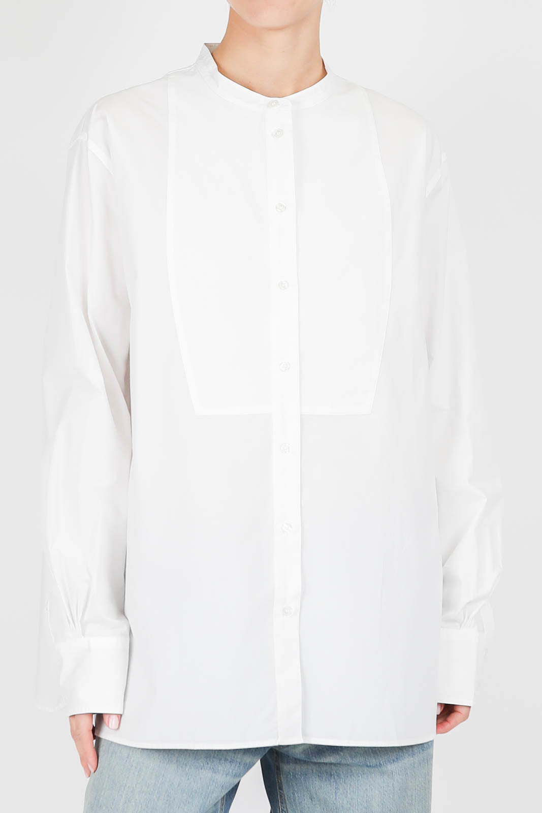 Bluse Dori in Blanc Casse