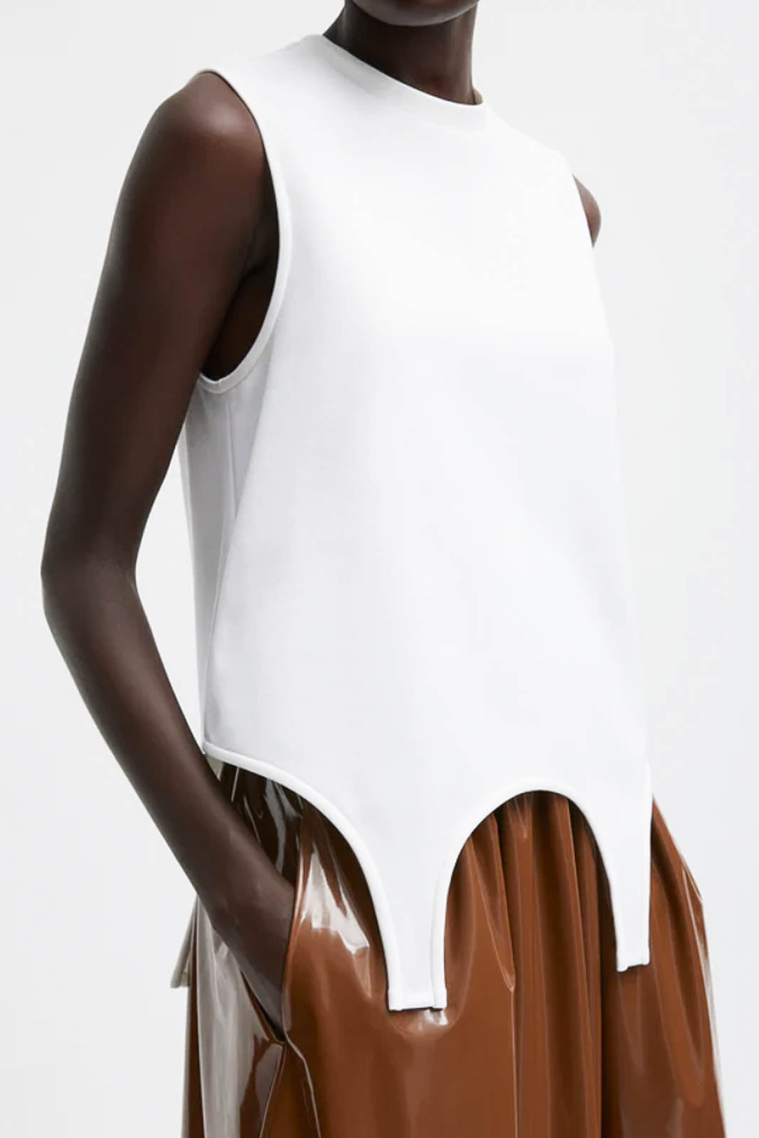 Tank Top The Flip in Weiss