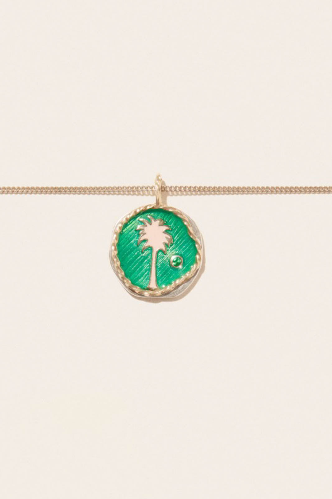 Anhänger Faro in Enamel Green
