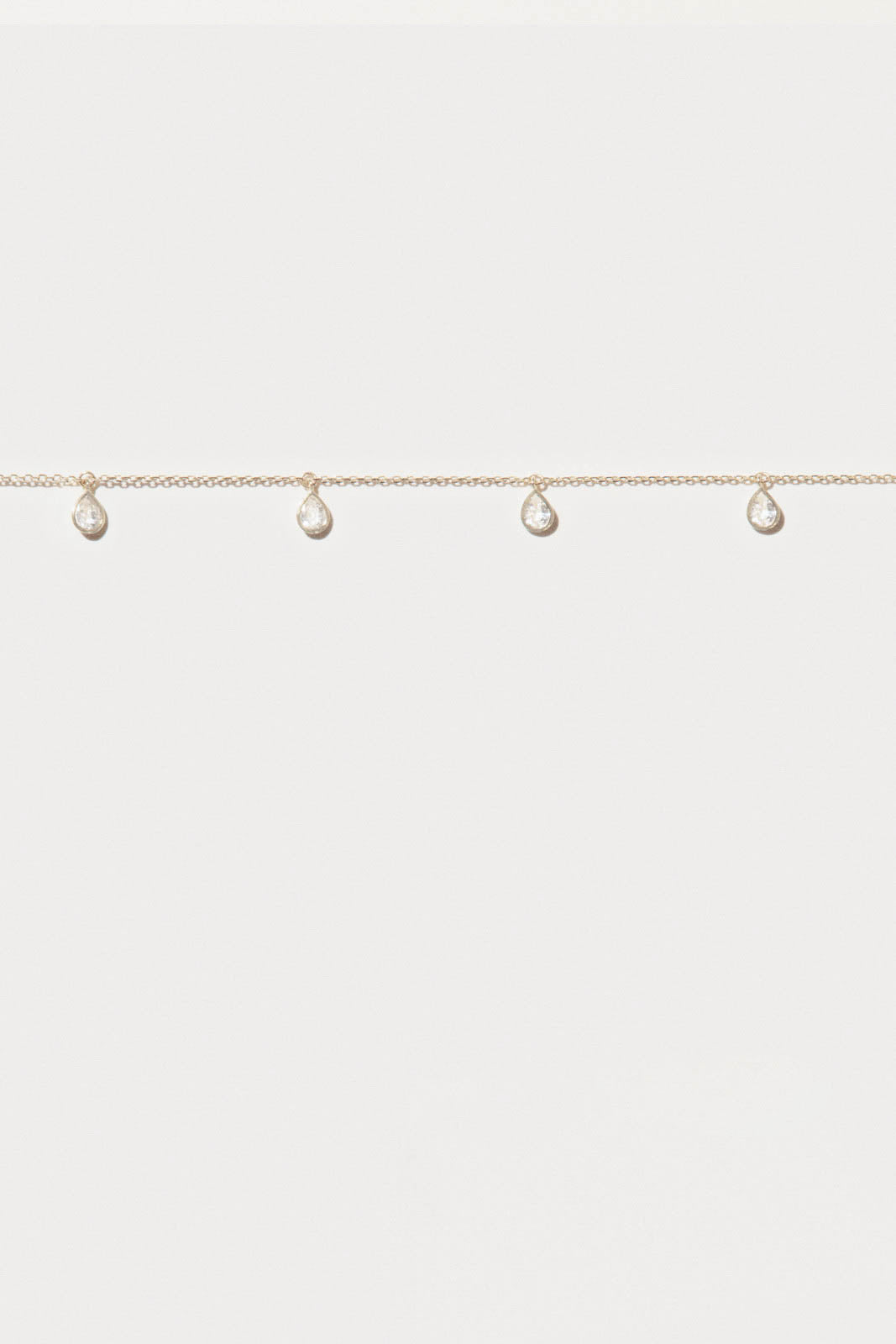 Halskette Palerme in White Saphire