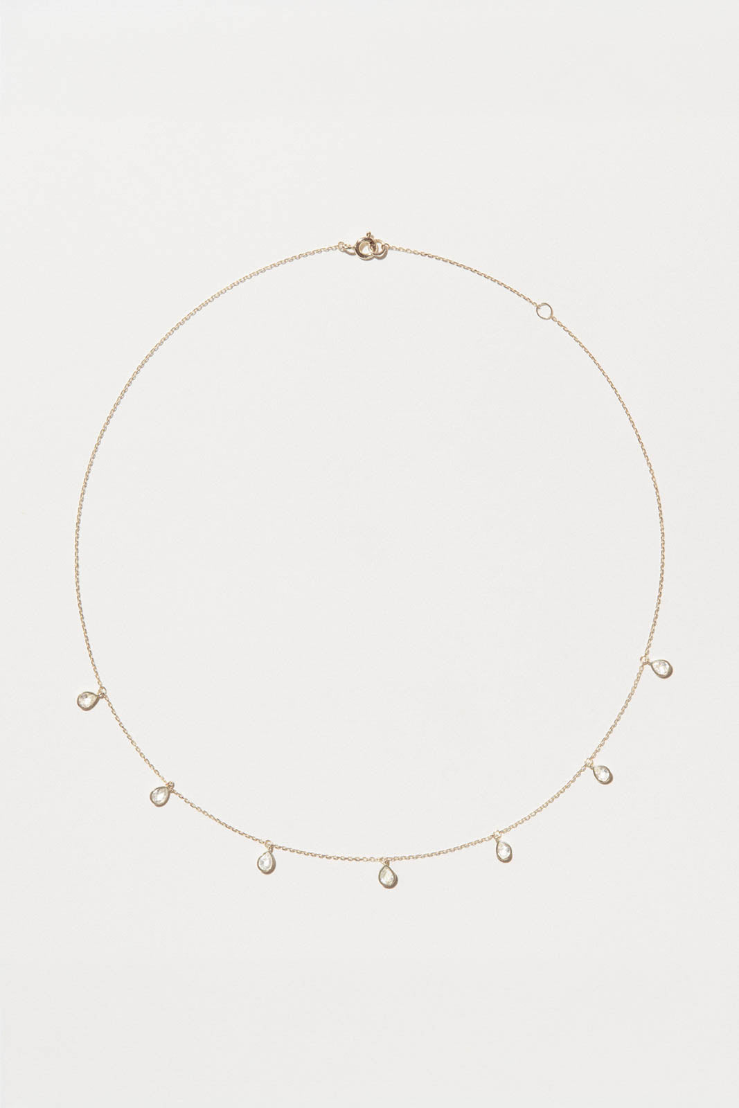 Halskette Palerme in White Saphire