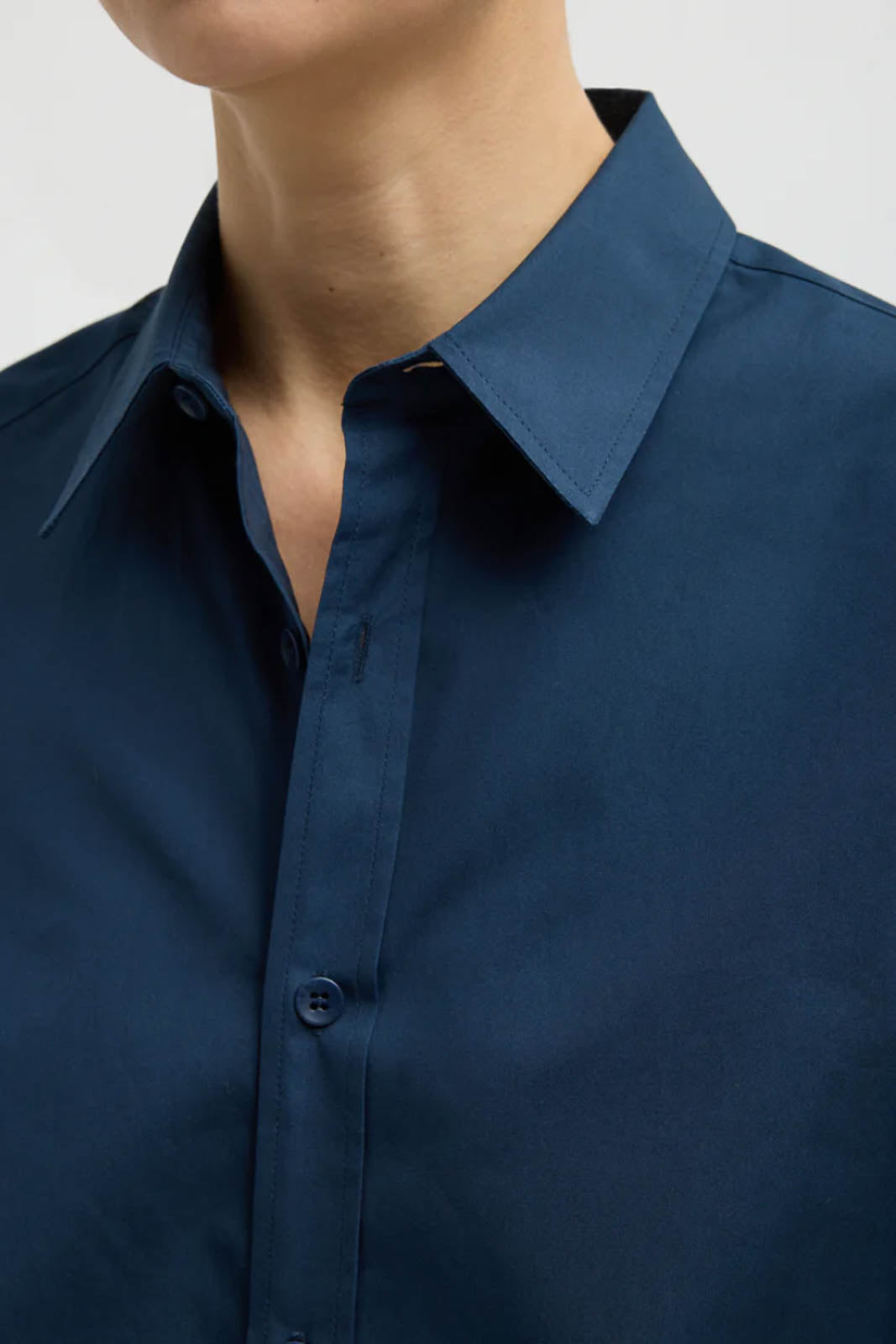 Tibi, Bluse Charlie in Navy
