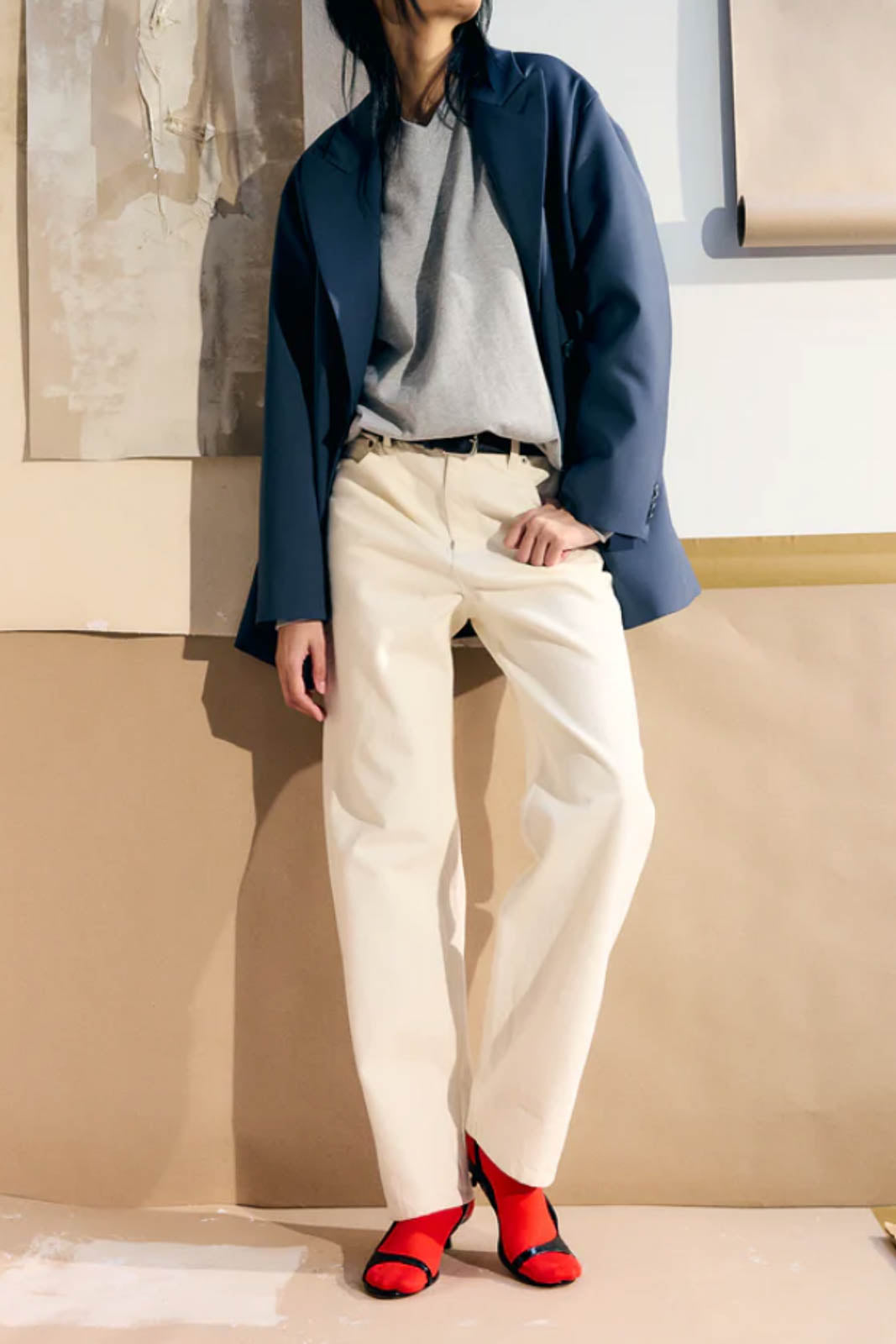 Tibi, Jeans Alec in Natural