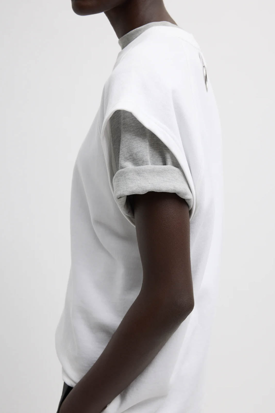 Tibi, Top Light Weight in Weiss