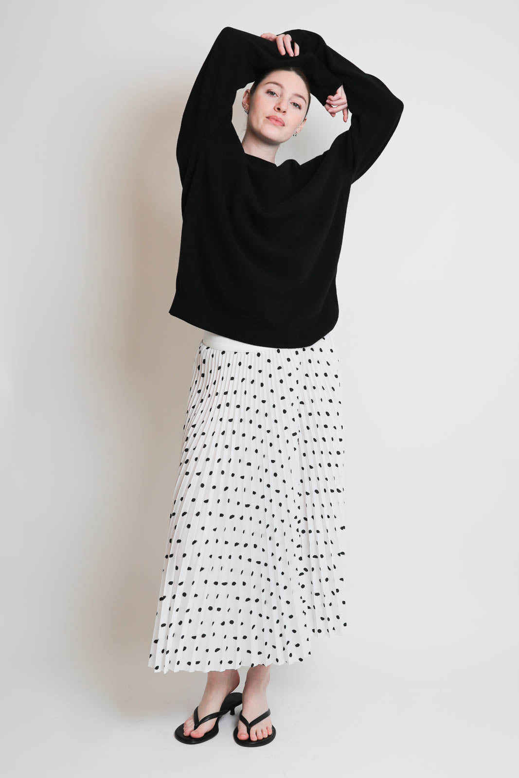 Tibi, Pullover Anna in Schwarz