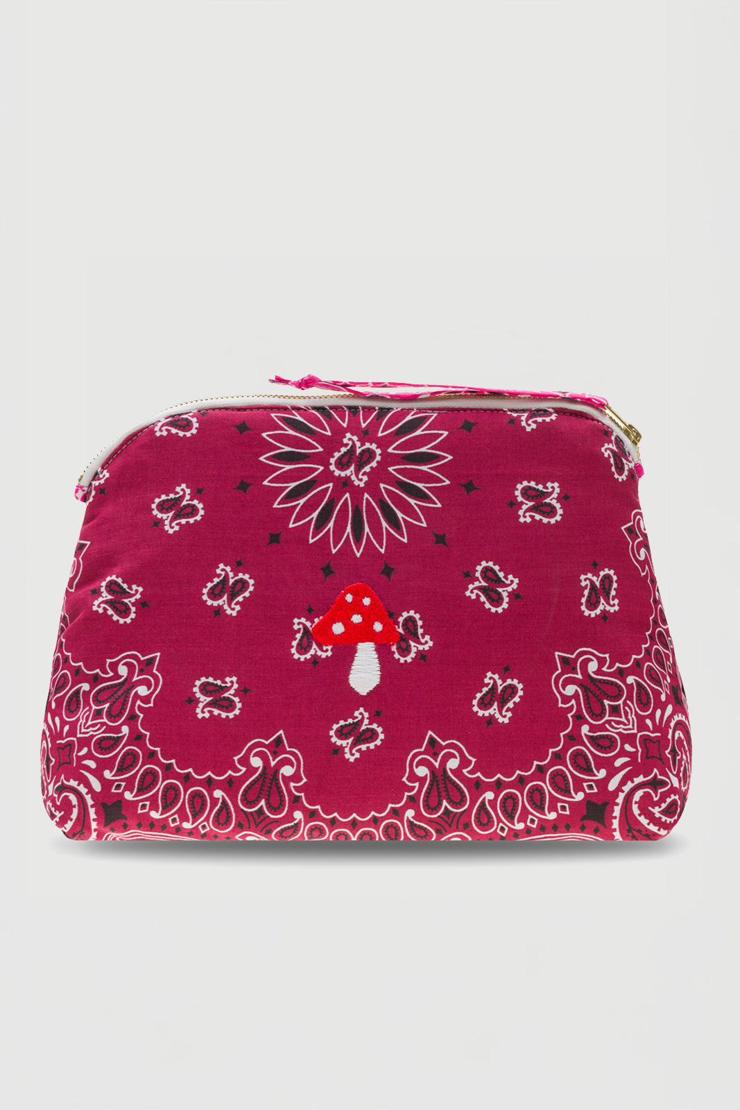 Tasche/Necessaire Vanity Large Champignon in Bordeaux/Fushia