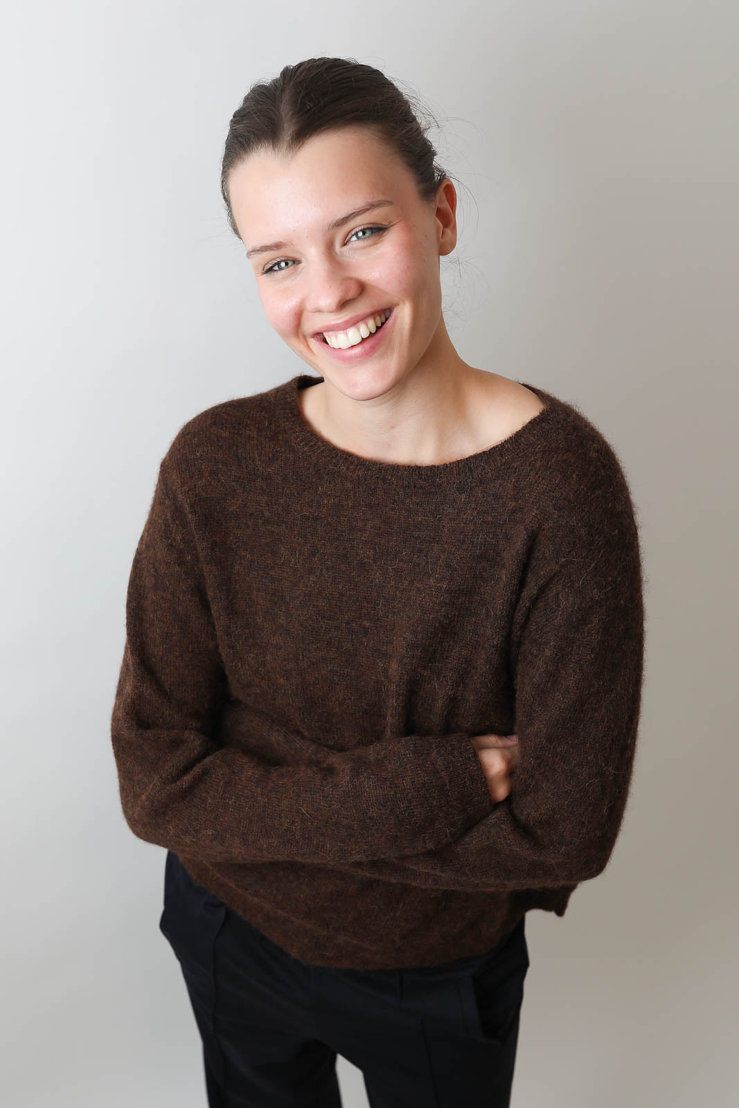 Pullover Crewneck in Havana