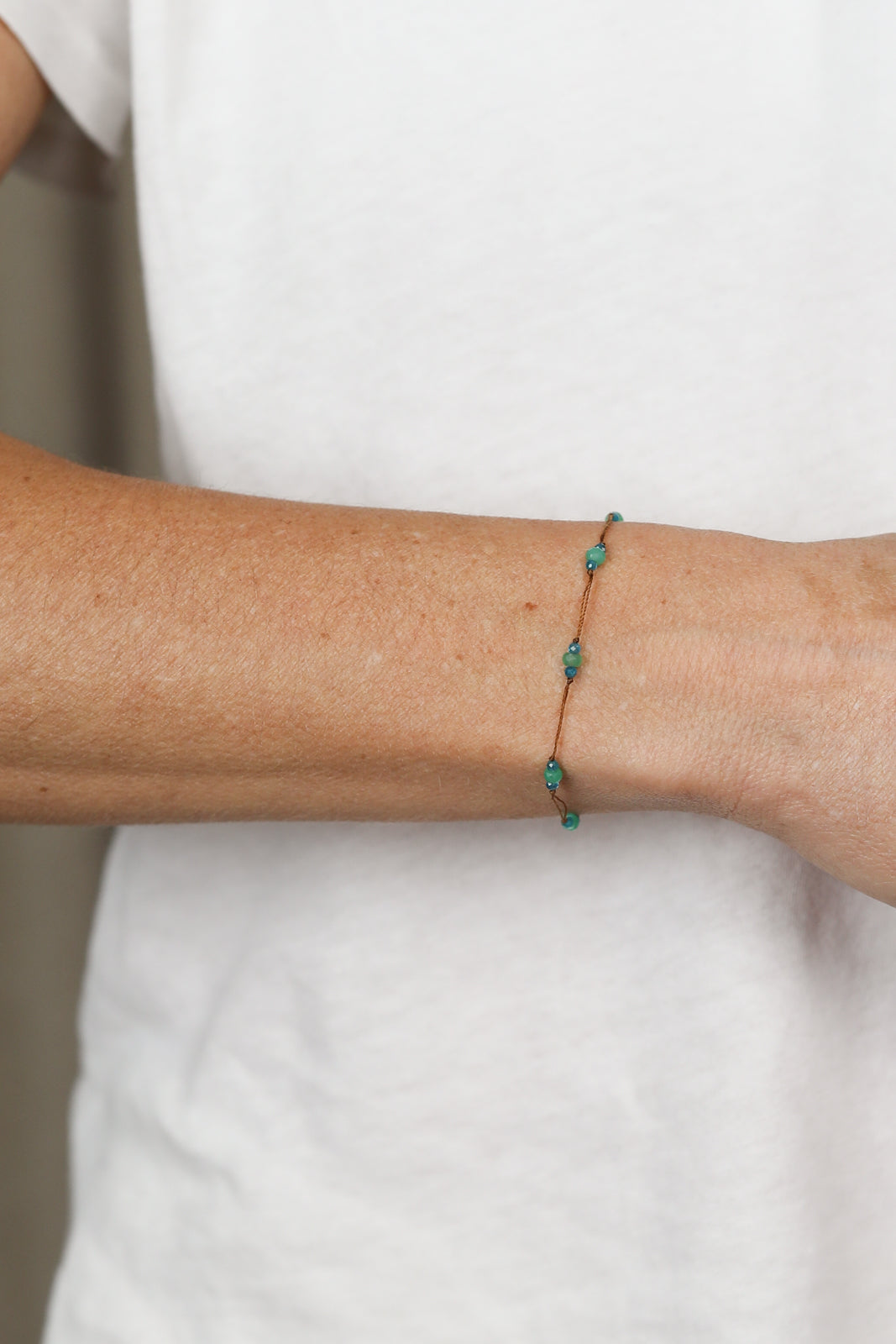 Armband T.Bee Apatit Chrysoprase