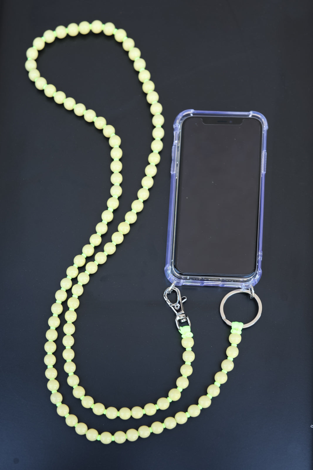 Handy-Kette in Gelb/Neongelb