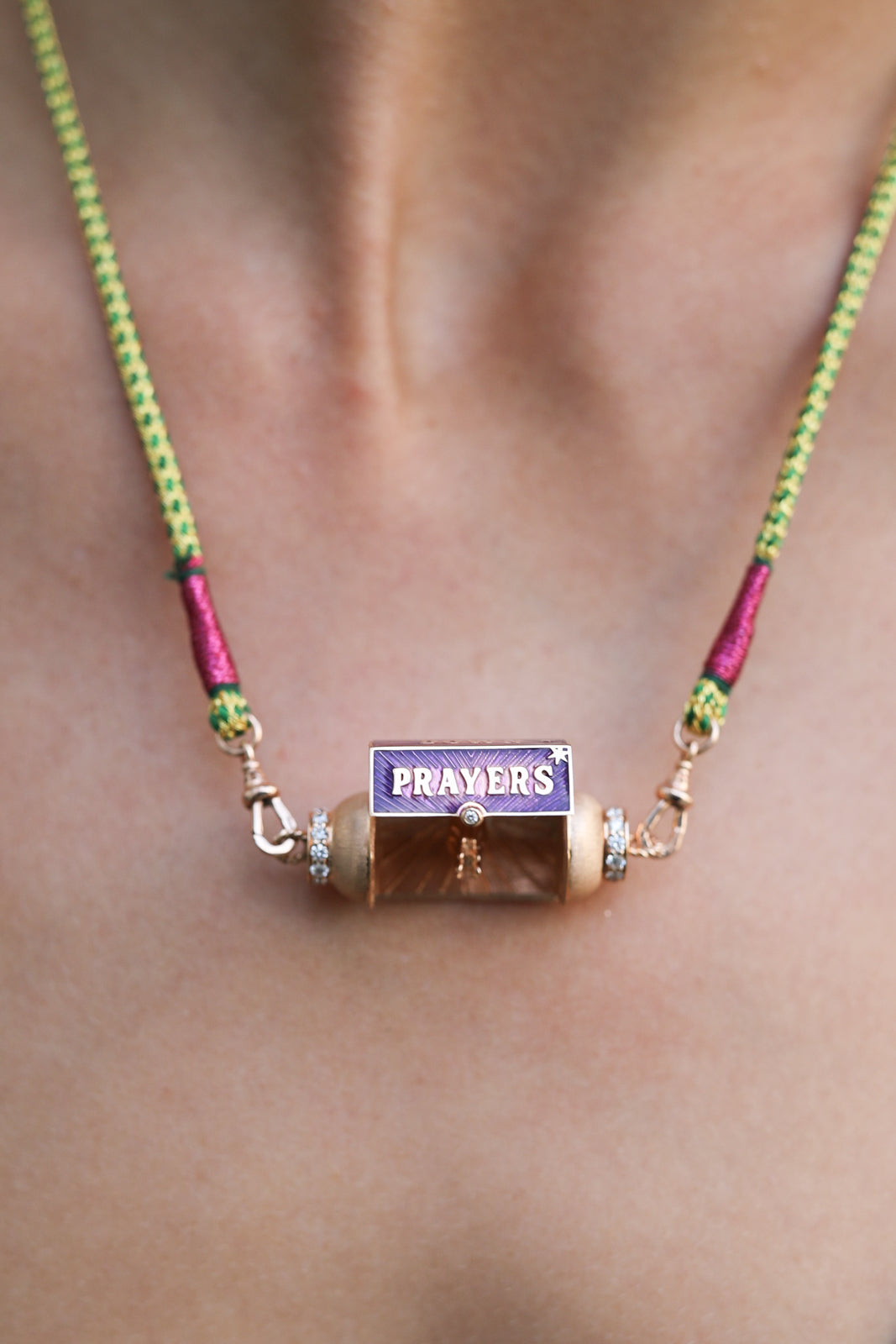 Halskette Locket Box Prayers