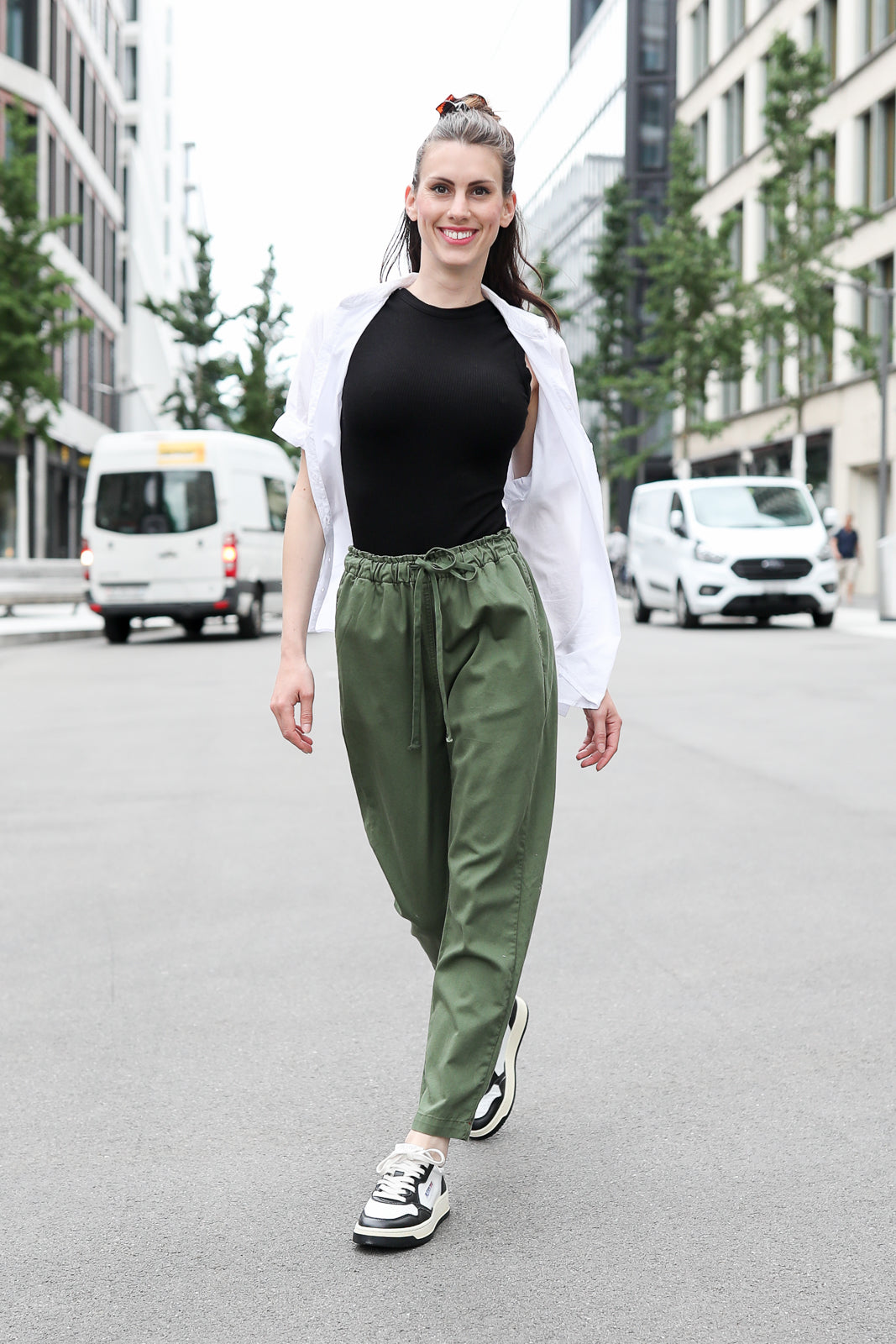 Sneakers Medalist Low Bicolor Schwarz