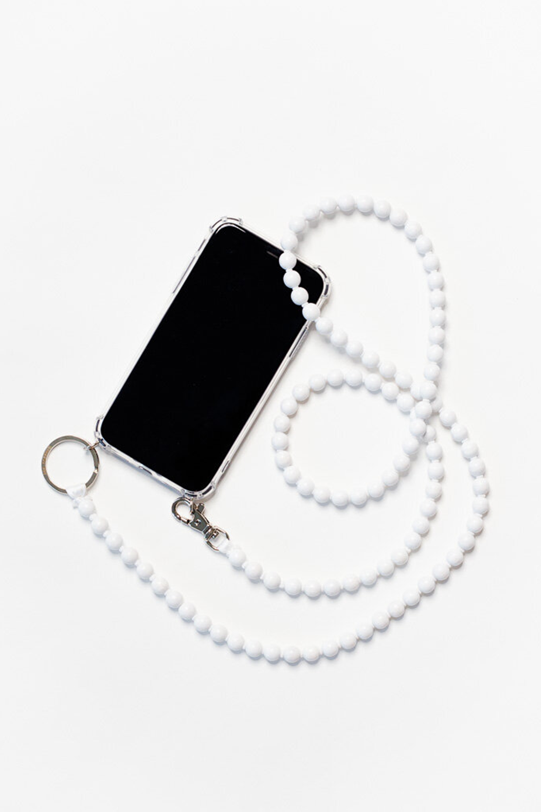 Handy-Kette in Weiss