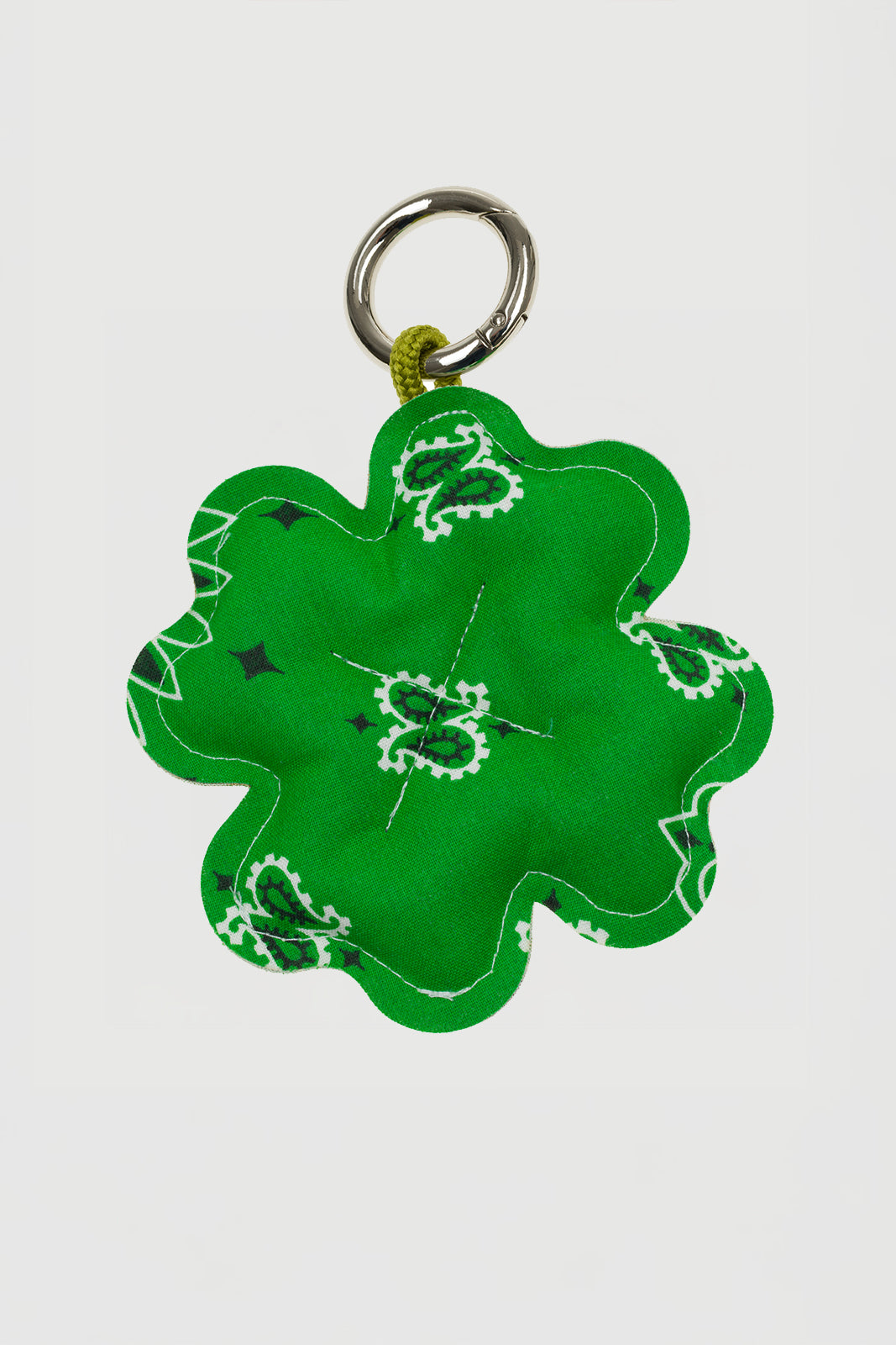 Pendant Trefle in Vert Gazon