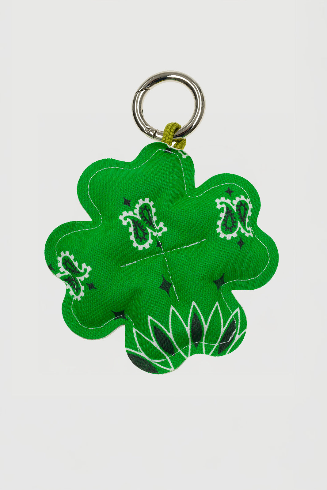 Pendant Trefle in Vert Gazon
