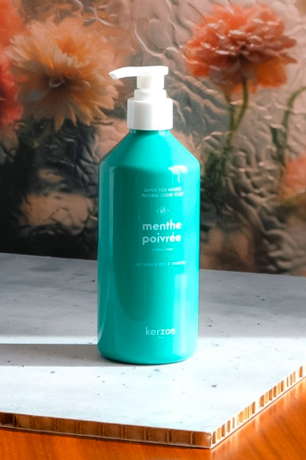 Menthe Poivrée" liquid soap