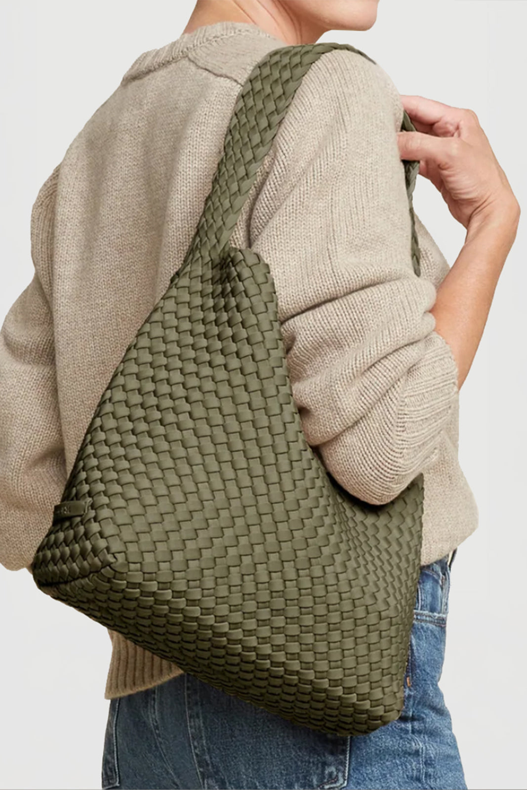 Bag Nomad Hobo Medium in Olive