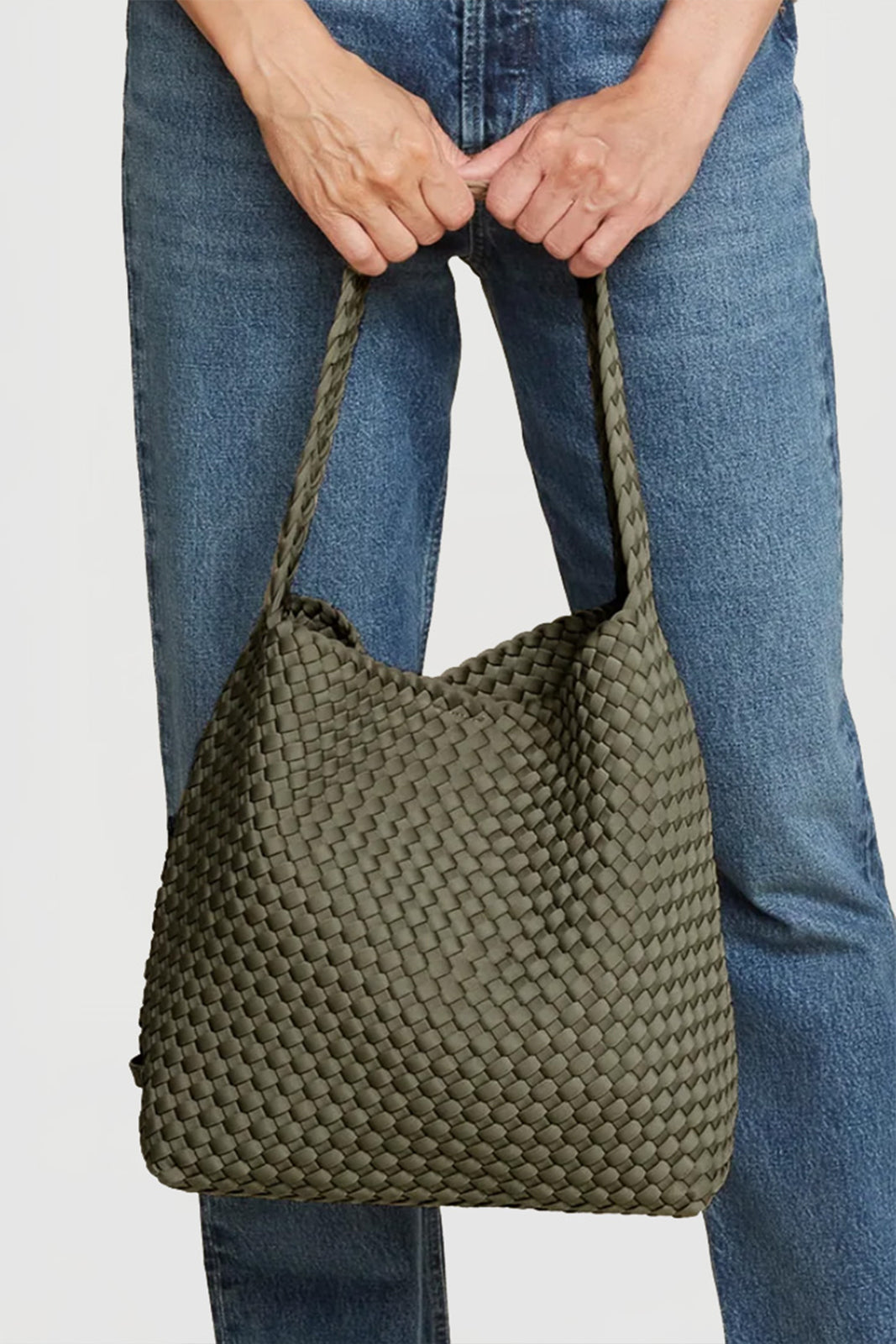 Bag Nomad Hobo Medium in Olive