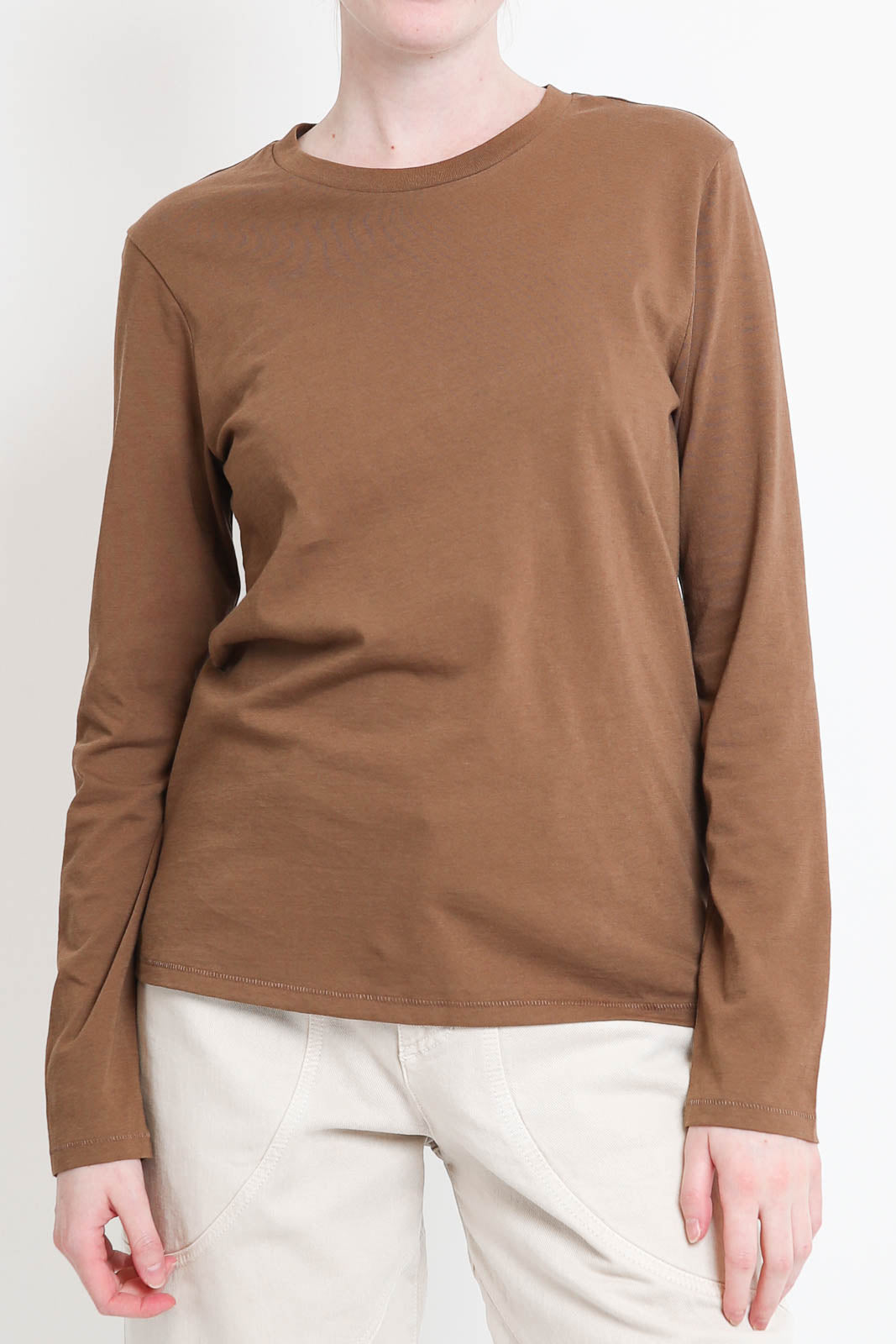 6397, Mini Boy long sleeve shirt in caramel
