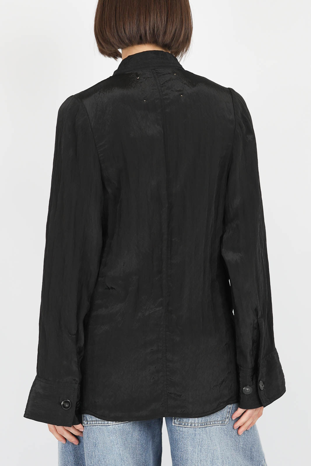 Oversized blazer in black