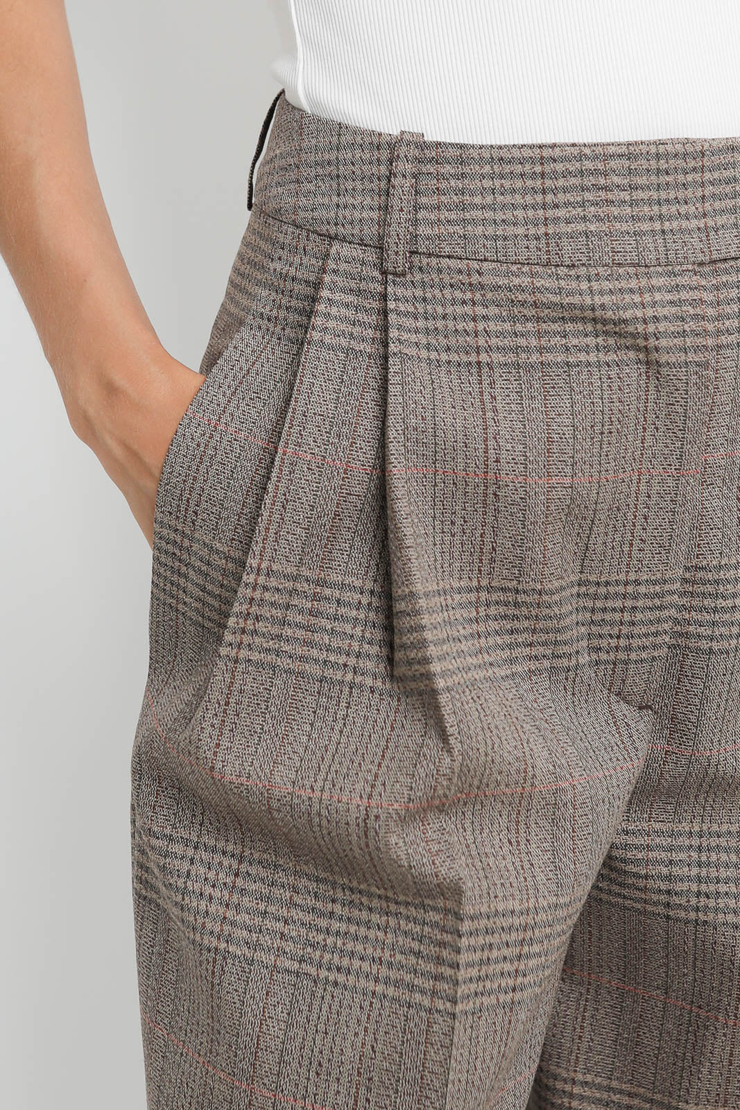 Róhe wool trousers in Prince Of Wales