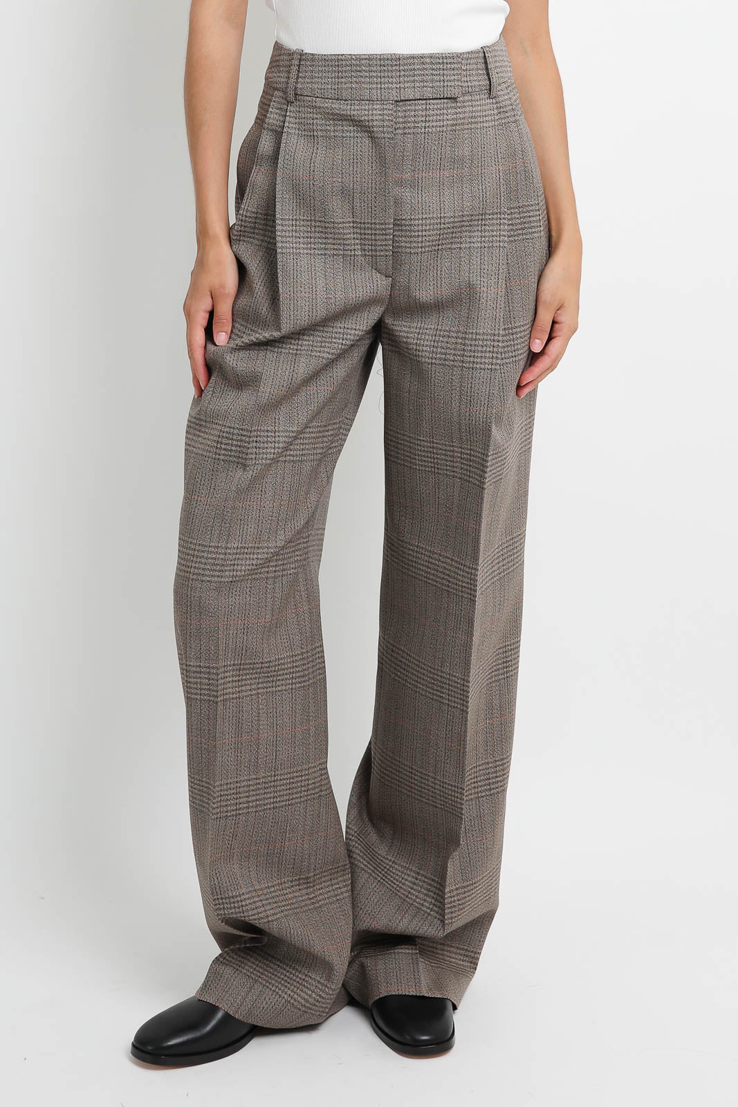 Róhe wool trousers in Prince Of Wales