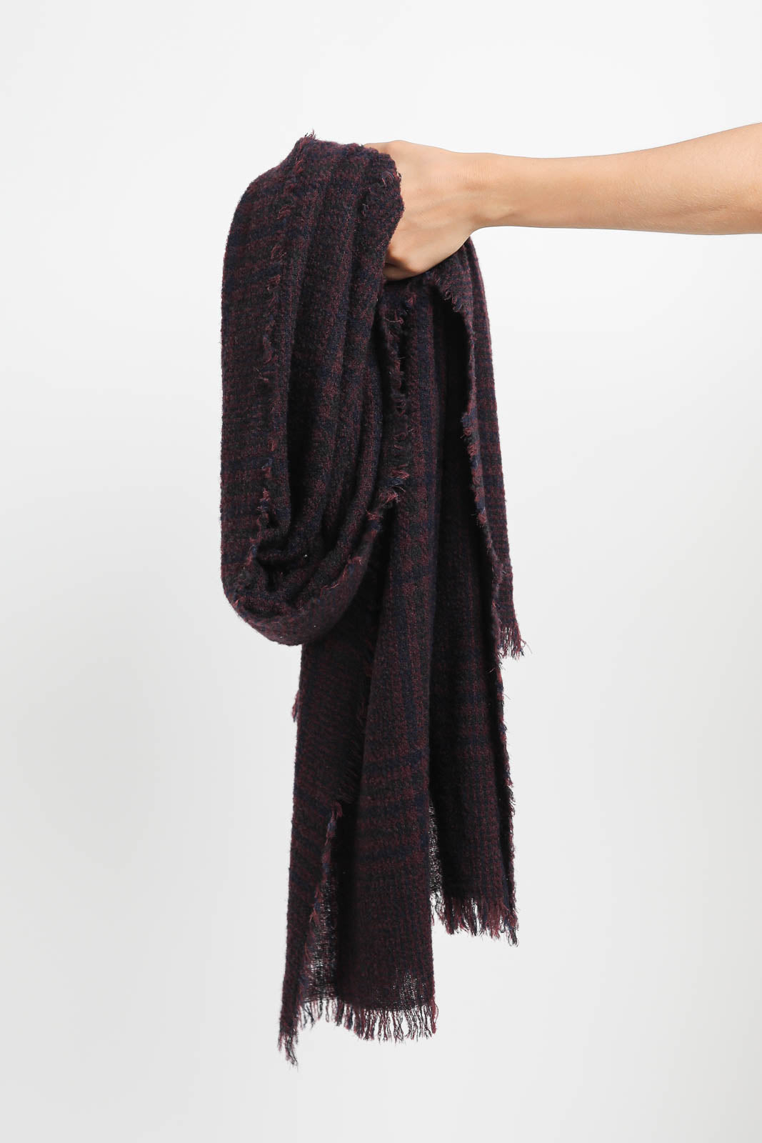 Faliero Sarti Perry scarf in Bordeaux