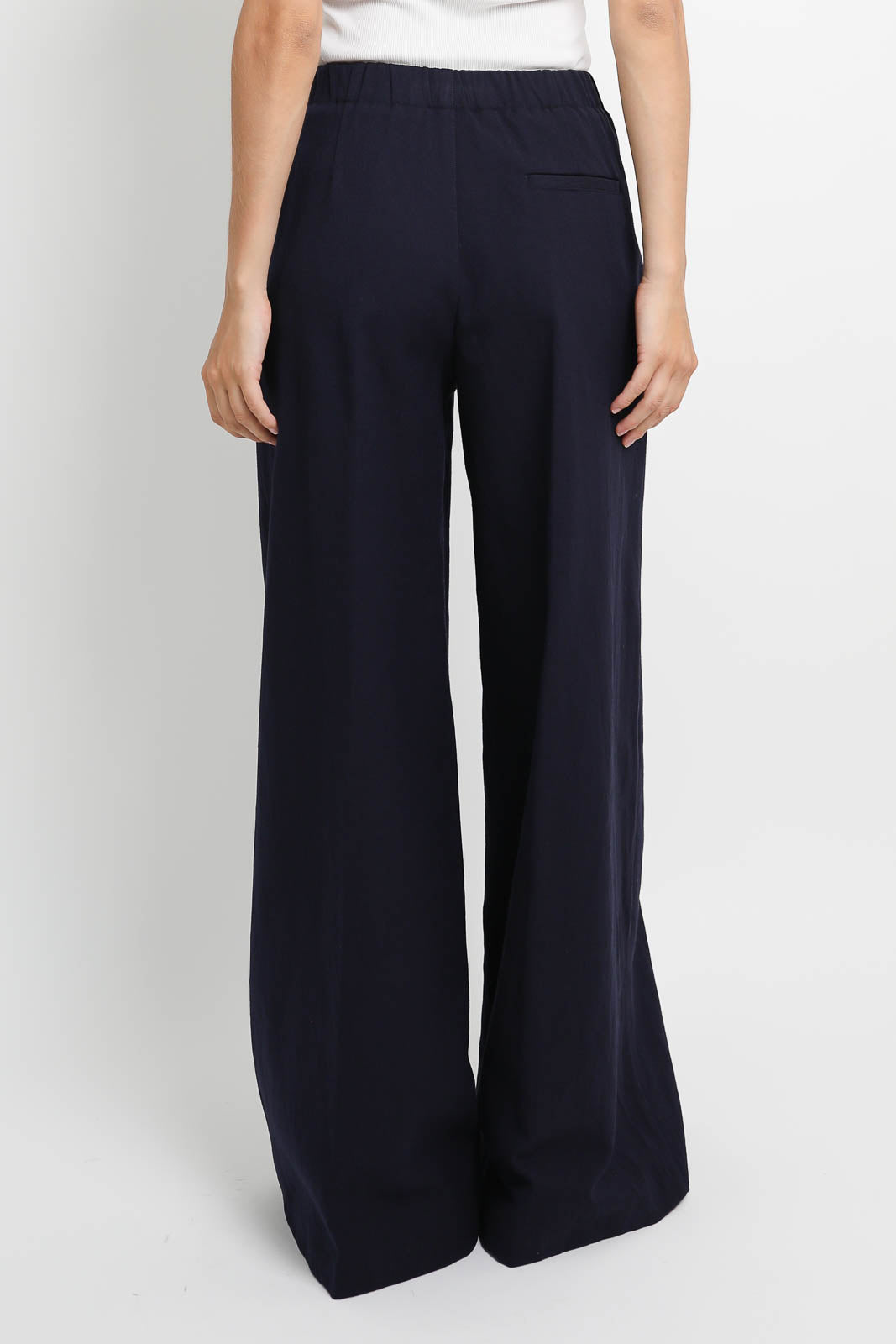 Forte-Forte cotton trousers in Notte