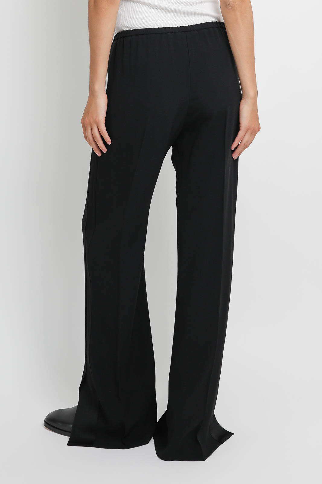 Forte-Forte trousers Matte Anvers in Nero