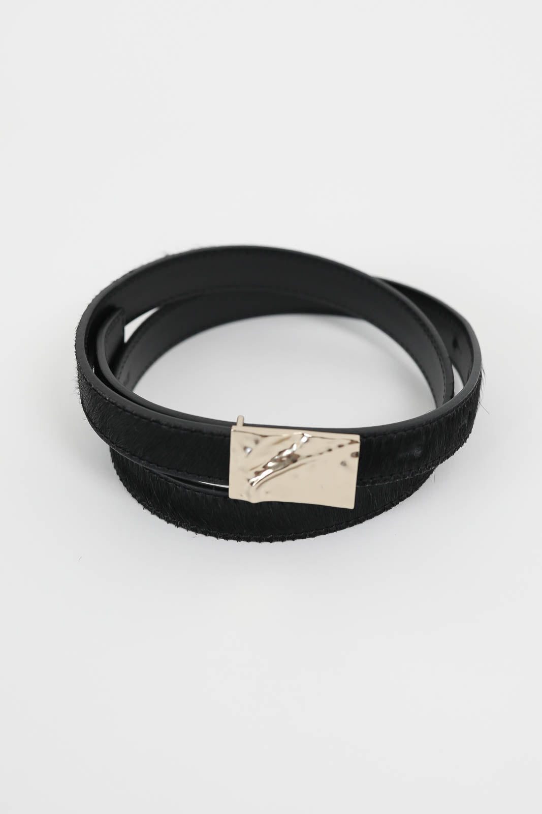 Loulou de Saison Morgan belt in black