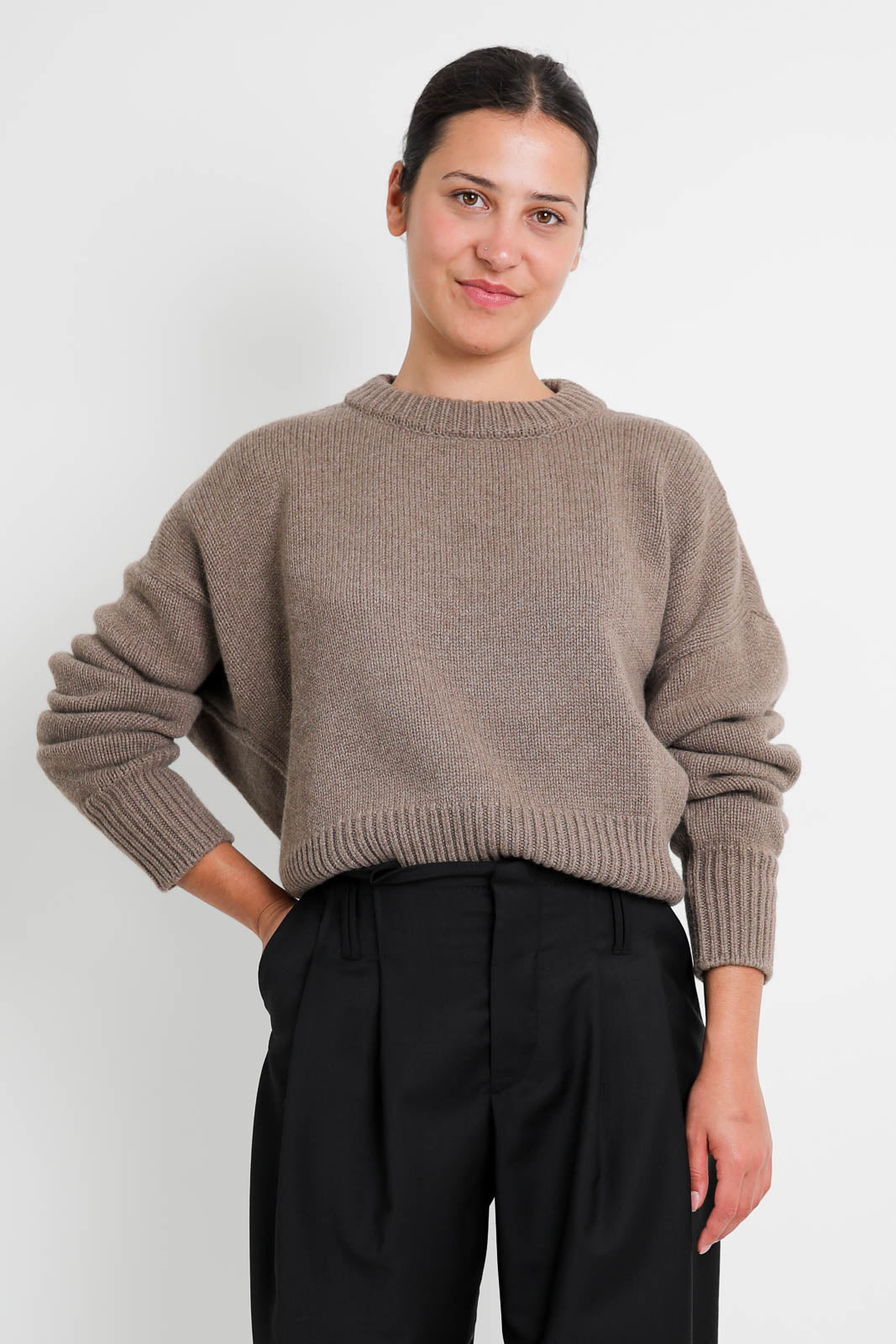 Nackiyé, Avalanche sweater in cappuccino