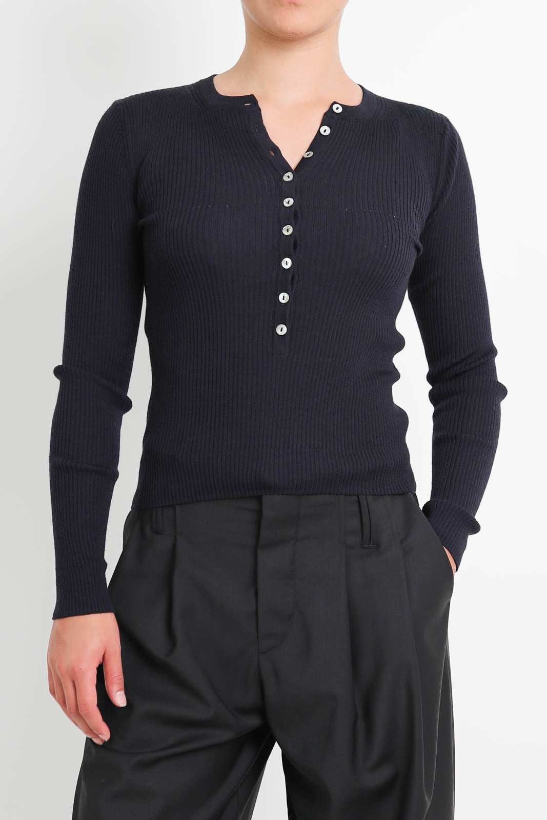 Nackyié, long sleeve shirt Insider in Navy