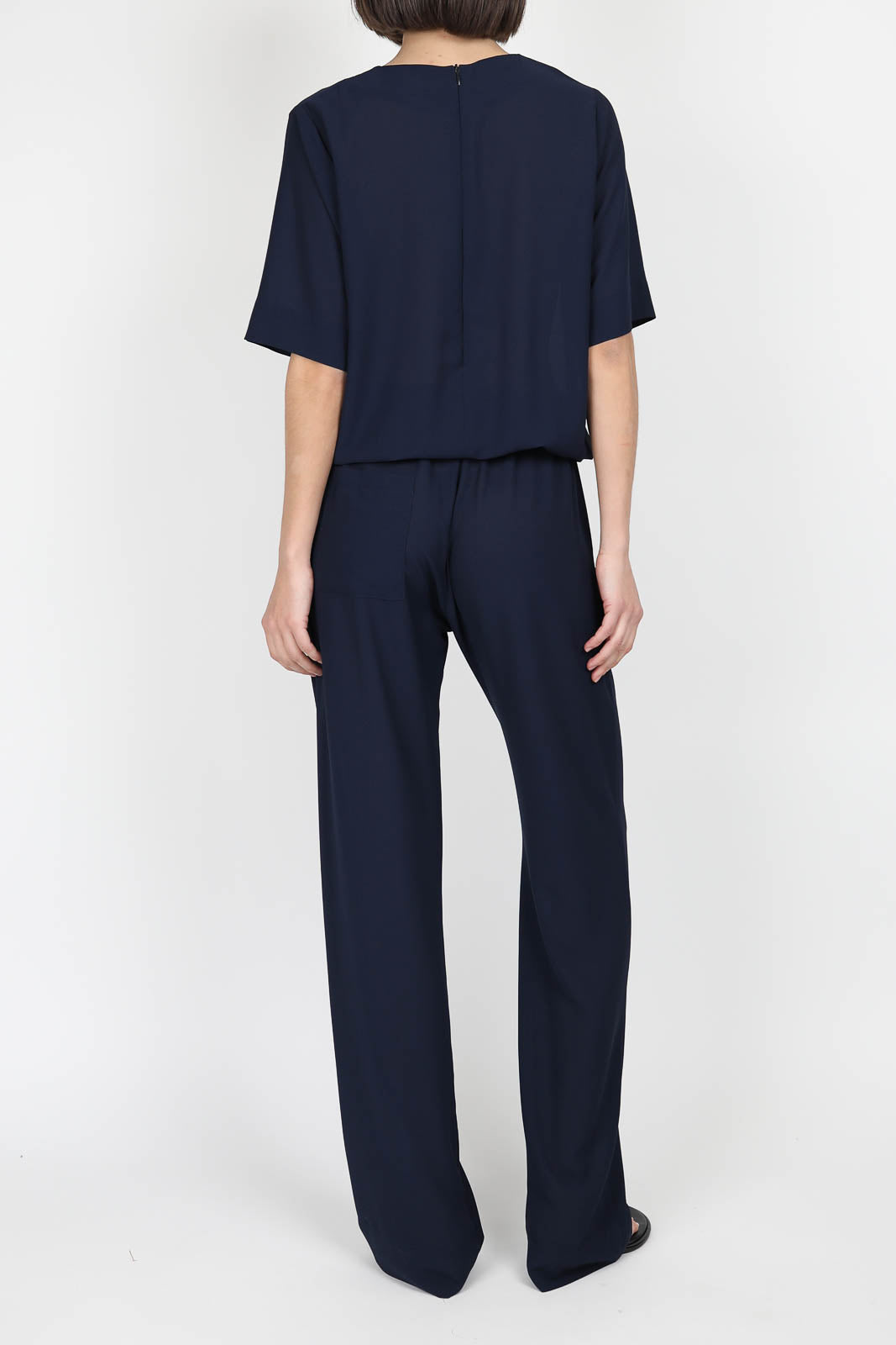 Lulu Overall in dark blue