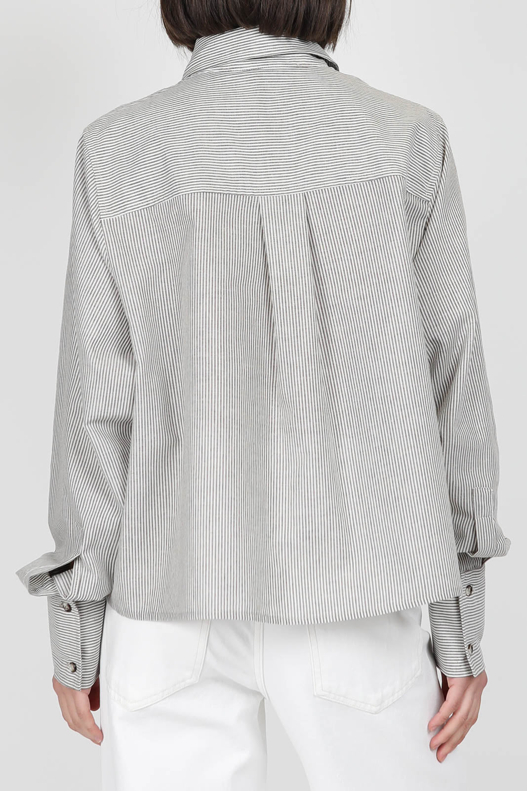Kevin blouse in coffee