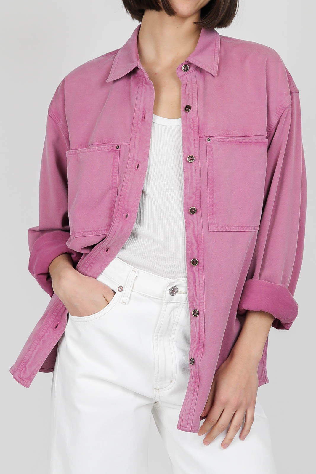 Raquel blouse in Rosewood