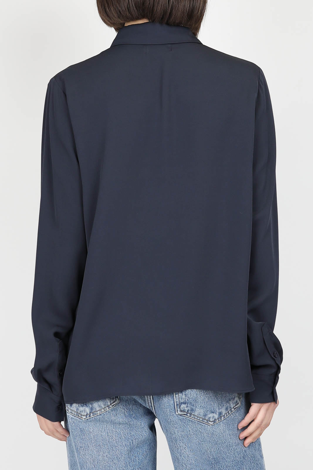 Mia blouse in Blue Grey