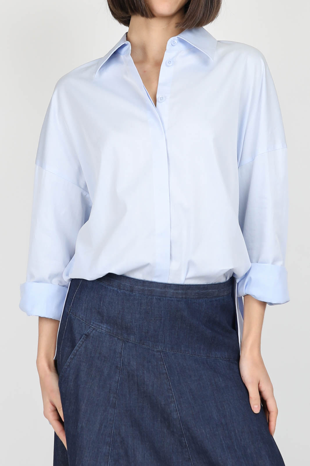 Gabe blouse in blue
