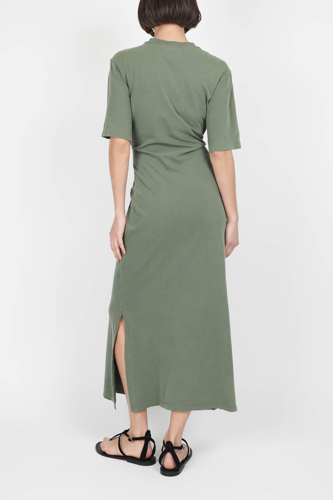 Tianna dress in vintage seagrass