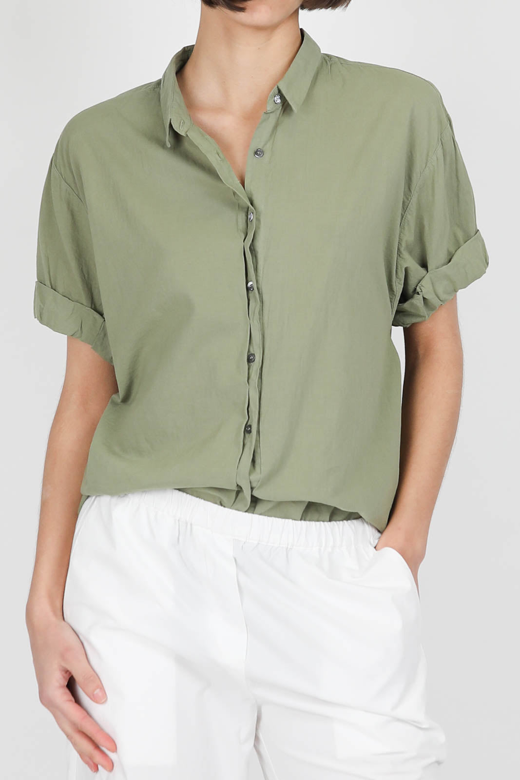 Channing blouse in Dark Seagrass