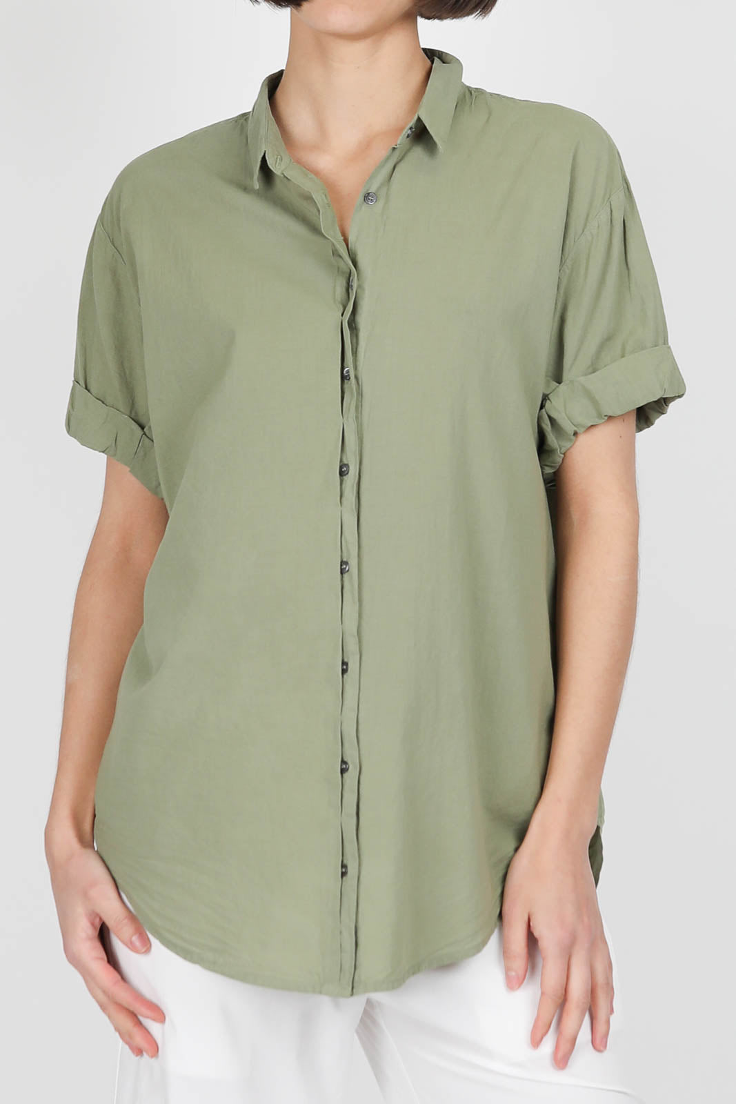 Channing blouse in Dark Seagrass