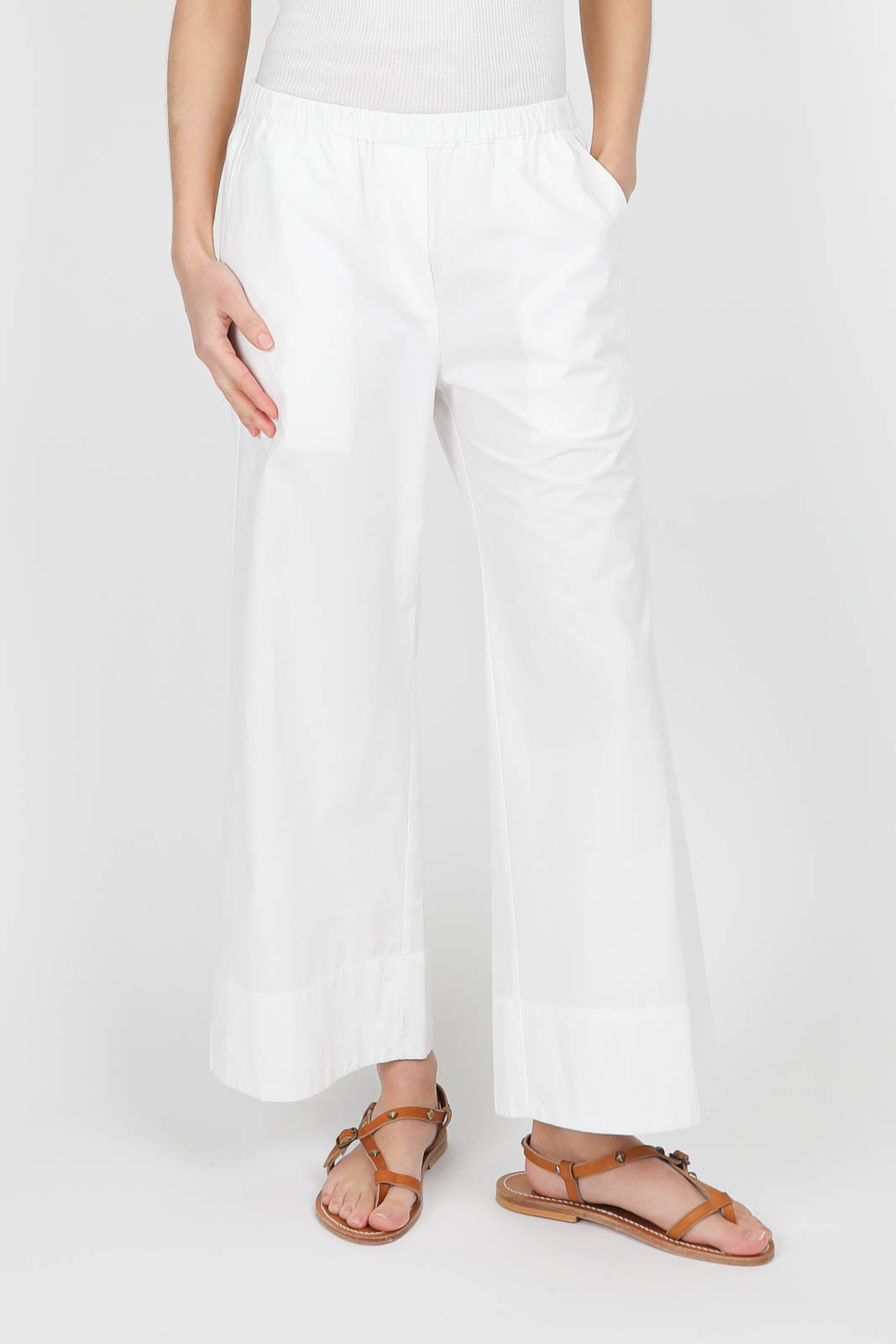 Butler trousers in white
