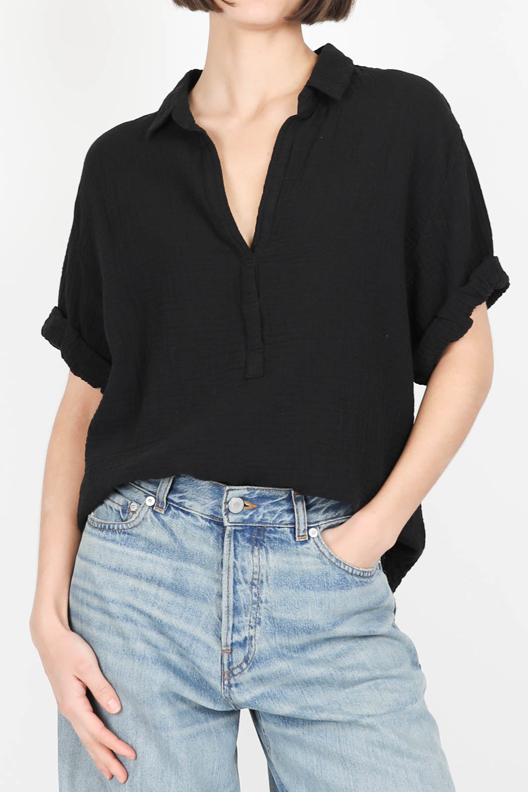 Top Cruz in black